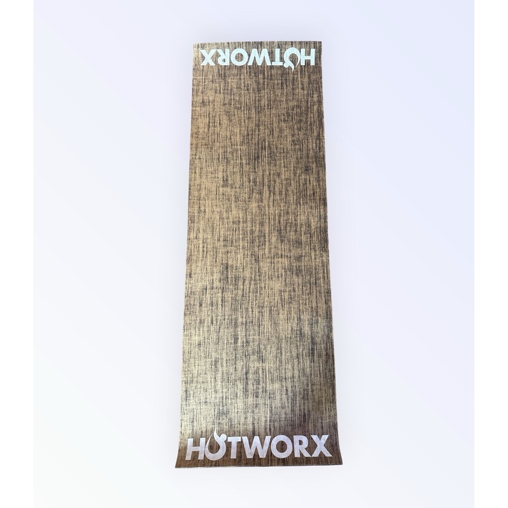 HOTWORX Yoga Mat Brown Hemp Fiber 72 x 24 Hot Yoga